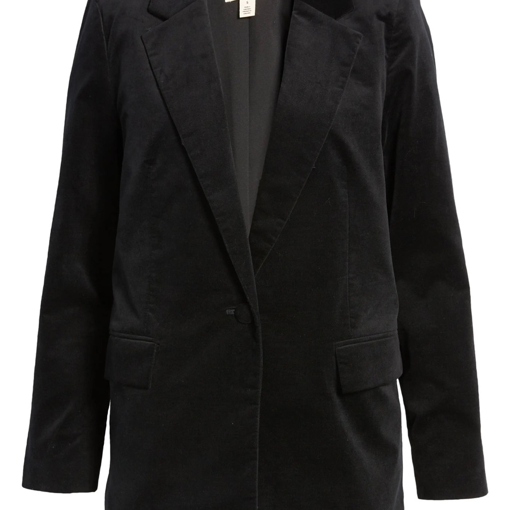 Open edit blazer velvet XXS